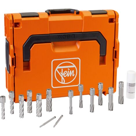 FEIN HSS Spiralbohrer-Set – 6-teilig Mit 3/4" Weldon-Aufnahme Für Metallbearbeitung