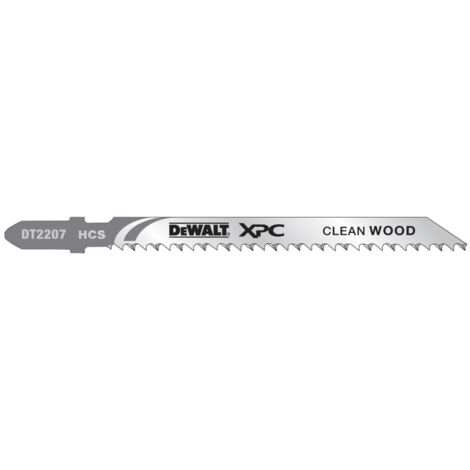DEWALT Stichsägeblatt HCS Laminat 40 mm DT2207-QZ 5 Stk