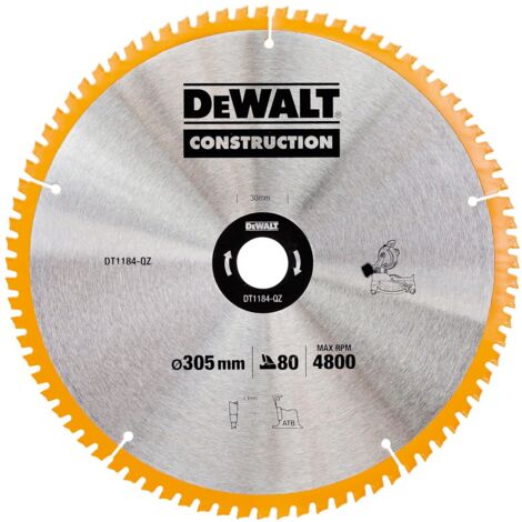 DeWalt Kreissägeblatt stationär 305/30 mm 80WZ