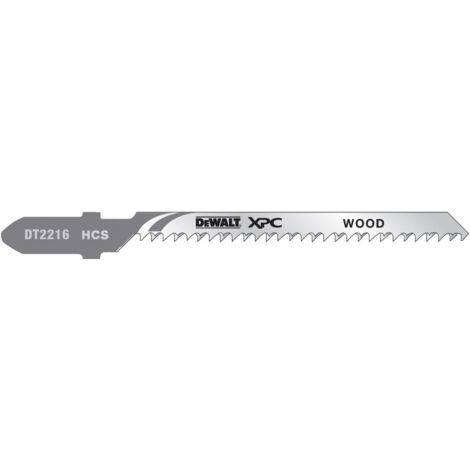 DEWALT STICHSÄGEBLATT 82 x 2 mm T119BO XPC HOLZ / 5 Stk.