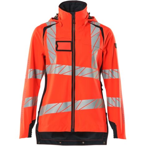 Mascot MASCOT ACCELERATE SAFE Damen Hard Shell Jacke 19011-449 Gr. 2XL hi-vis rot/schwarzblau (1/4)