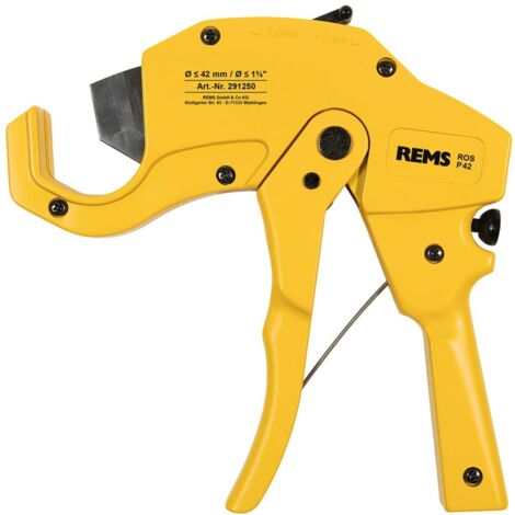 Rems Rohrschere P 42 mit Schnell-RL Rohre d D 42 mm - 1 5/8 (1/5)