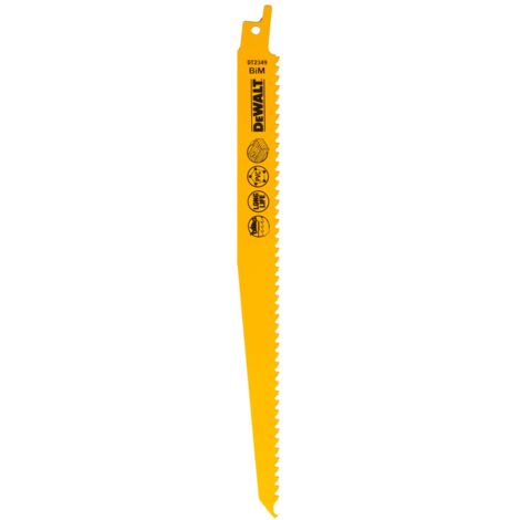DeWalt Säbelsägeblatt BIM Holz 228 mm 6TPI (1/2)