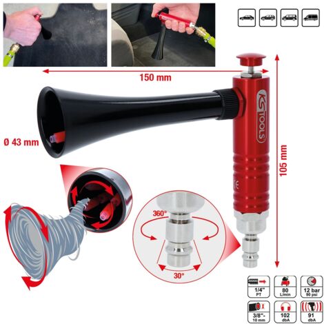 KS Tools Druckluft-Ausblaspistole