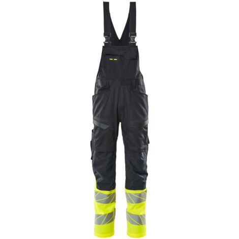 Mascot Latzhose 19669-236-01017 Gr. 76C54 schwarzblau/hi-vis gelb (1/4)