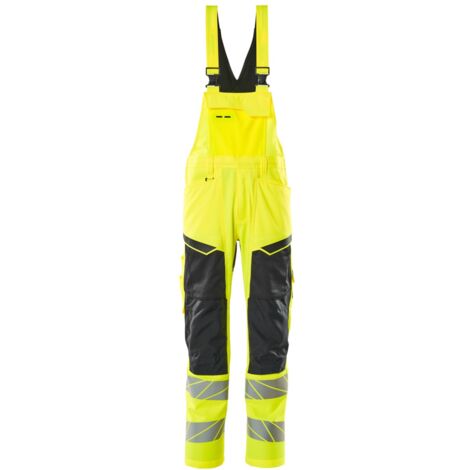 Mascot Warnschutz Latzhose 19569-236-1709 Gr. 76C50 hi-vis gelb/schwarz (1/4)