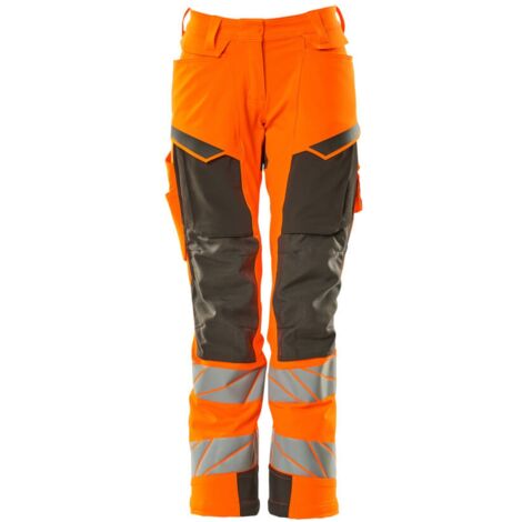 Mascot Damen-Hose mit Knietaschen 19078-511-1418 Gr. 82C50 hi-vis orange/dunkelanthrazit (1/4)