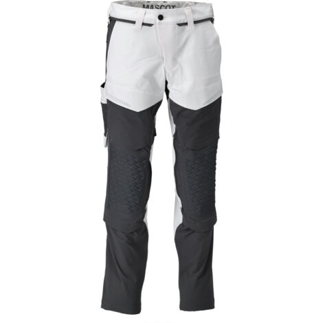 Mascot Hose mit Knietaschen 22079-605-0689 Gr. 90C48 weiß/anthrazitgrau (1/5)
