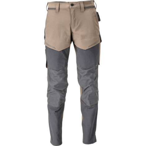 Mascot Hose mit Knietaschen 22379-311-5689 Gr. 82C49 dunkles sandbeige/anthrazitgrau (1/5)