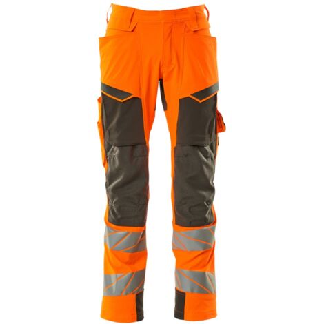 Mascot Warnschutz Bundhose 19279-510-1418 Gr. 76C48 hi-vis orange/dunkelanthrazit (1/4)