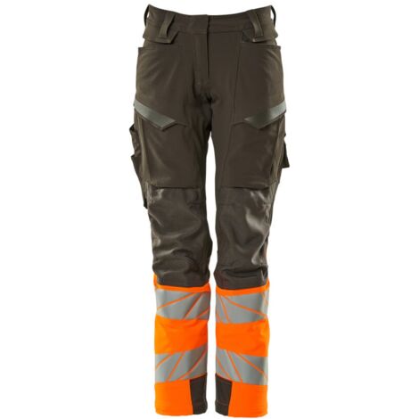 Mascot Hose mit Knietaschen 19178-511-1814 Gr. 76C48 dunkelanthrazit/hi-vis orange (1/4)