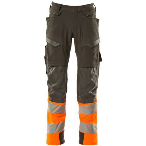 Mascot Hose mit Knietaschen 19179-511-1814 Gr. 76C54 dunkelanthrazit/hi-vis orange (1/4)