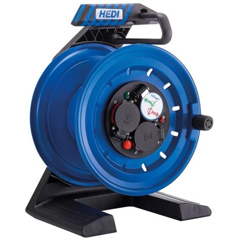 HEDI K3000TF Kabeltrommel Professional Plus 320 – Leere Kunststofftrommel, Spritzwassergeschützt, IP44