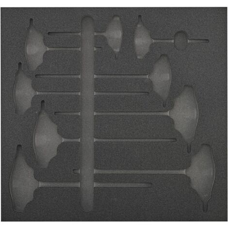 Werkzeugmodul 2/3 leer T-Griff Torx Wera