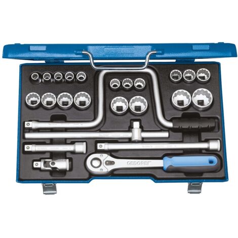 Steckschlüssel-Satz 1/2" 25-tlg 10-32 mm (1/5)