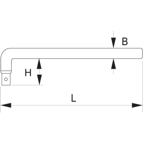 Sourcing Map 3/8" Sechskant-Bit-Stecknuss – 1,27 Cm Vierkantantrieb, 78 Mm Lang, Aus Chrom-Molybdän-Stahl, Phosphatiert