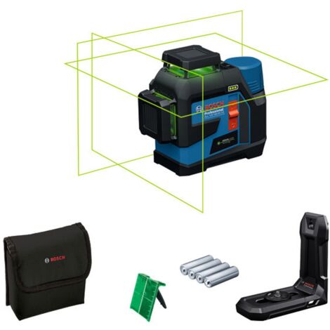 Bosch Linienlaser GLL 12V-100-33 CG, incl. Zubehör, Tasche