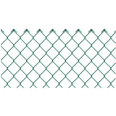 Alberts Maschendrahtgeflecht 25 m 80 cm hoch grün Metallzäune & Drahtzäune (1/3)