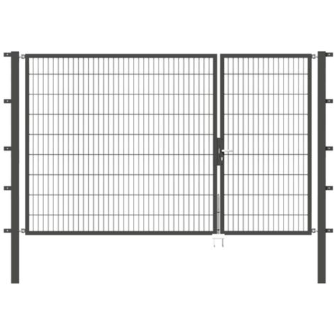 ALBERTS Doppeltor Flexo, fvz.anth Kst.b.RAL 7016, li.BxH1000+2000x1800, PF80x80/2500mm (1/3)