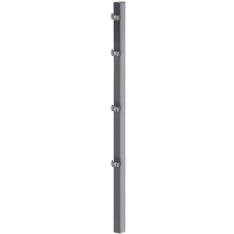 Alberts Zaun-Set Chaussee Verstellbar Aluminium Ant Produktbild-Vorschau 2