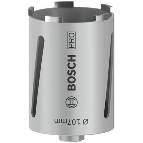 Bosch Diamanttrockenbohrkrone G 1/2", Best for Universal 107 mm 150 mm 6, 7 mm