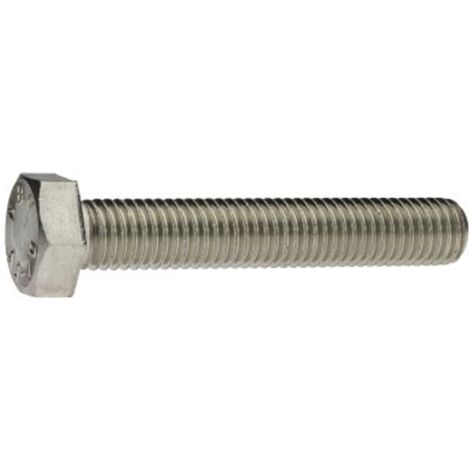 Reidl ISO 4017 Sechskantschrauben mit Gewinde bis Kopf M 27 x 110 A4 blank