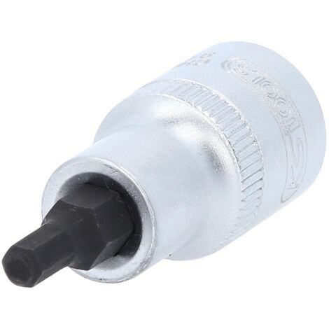 KS Tools 1/2 Bit-Stecknuss Innensechskant, kurz, 5 mm (1/4)