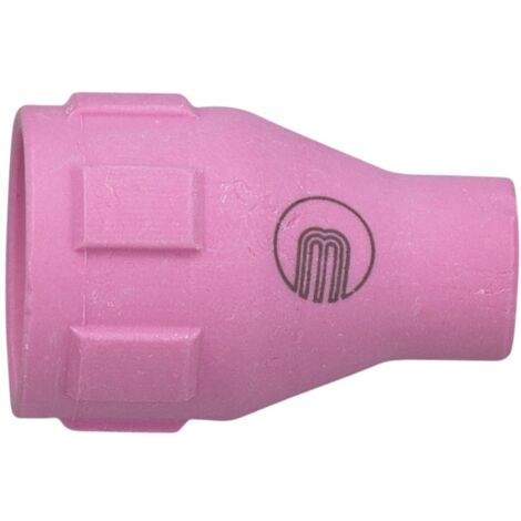 ELMAG Keramik-Gashülse, l=26,6 mm, NW 10 mm zu Gasdiffusor kurz für ABITIG GRIP 200 / 450W / 450W SC - BINZEL (1/2)