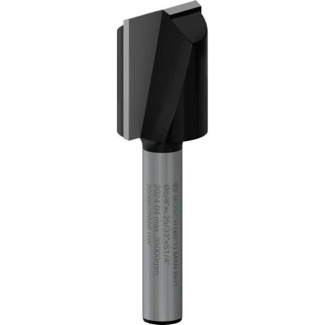 Bosch PRO Nutfräser zweischneidig Ø 5/8 x L 49/64 Schaft 1/4 - 2608629688