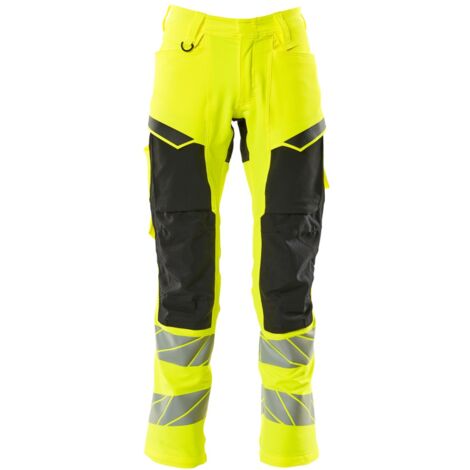 Mascot MASCOT ACCELERATE SAFE Warnschutz-Stretchhose 19479 Gr. 82C66 hi-vis gelb/schwarz (1/4)