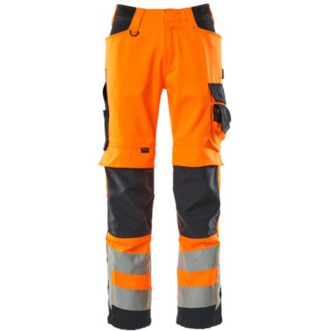 Mascot MASCOT Warnschutzhose Kendal SAFE SUPREME 15579-860-14010 64 hi-vis orange/schwarzblau (1/4)