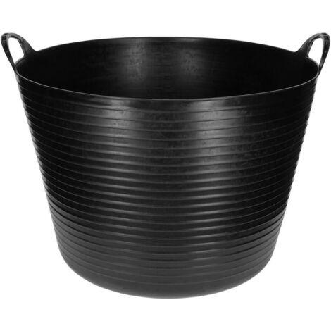 Kerbl Trog FlexBag schwarz (Fassungsvermögen 60 Liter, Futtereimer) 3228268
