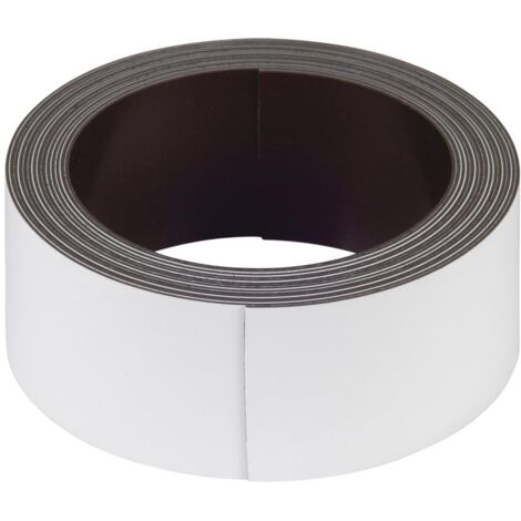 fix-o-moll Magnetband beschriftbar 2,5m x 30,weiß Inhalt: 1