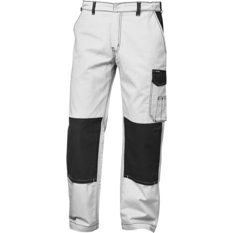 Feldtmann Craftland Twill Bundhose MONS 22466 Gr. 68 weiß/grau (1/2)