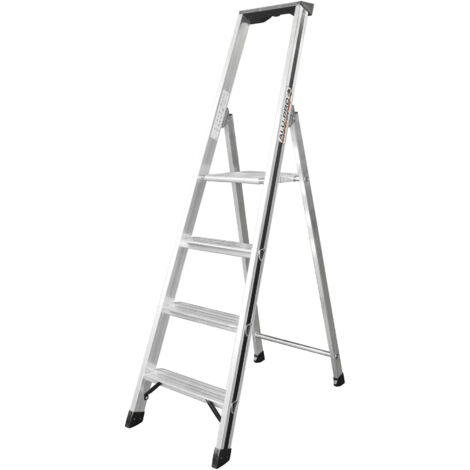 Hymer Stufenstehleiter 4Stufen Standhöhe 0,88m 4 Stufen Standhöhe 0,88 m