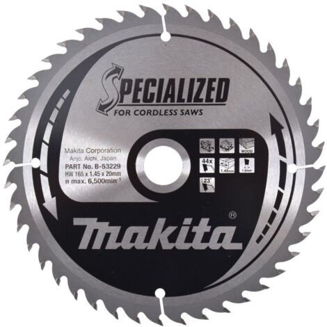 Makita Sägeblatt SPECIALIZED 165x20x44Z