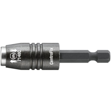 Wiha Bithalter CentroFix mechanisch verriegelbar 1/4" in Box 60 mm (32477)