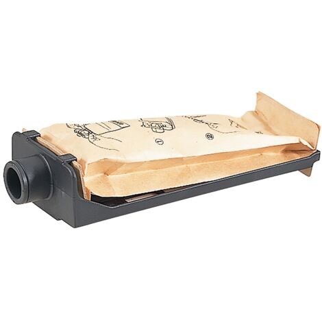 Makita Staubsackhalter inkl. 1 x Staubsack, für Schwingschleifer 9046, BO4900V, Exzenterschleifer BO6030