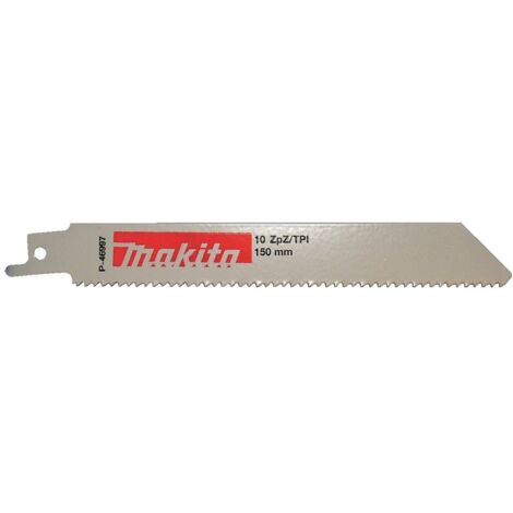 MAKITA P-46997 152mm Säbelsäge für Metall 10TPI 5 Stück (1/2)
