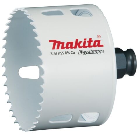 Makita EZYCHANGE HSS BiM Lochsäge Ø 76 mm, Schnitttiefe 44 mm (1/4)