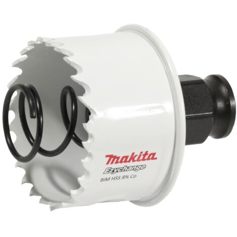 Makita Lochsäge EZYCHANGE BiM Ø 44 mm, für dünne Bleche, mit Gegendruckfeder