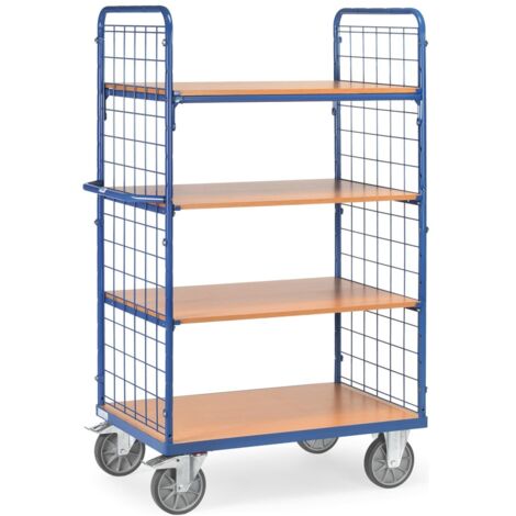 Fetra Etagenwagen mit Seiterngittern 4 Etagen 1000x700 (1/3)