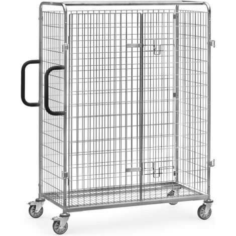 Doppelflügeltür 2-flügelig anschraubbar f.Komm.-Wagen L1491xB690xH1625mm FETRA