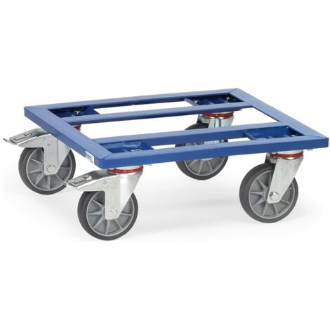 fetra Kistenroller - offener Rahmen, Ladefläche 500 x 500 mm (1/2)