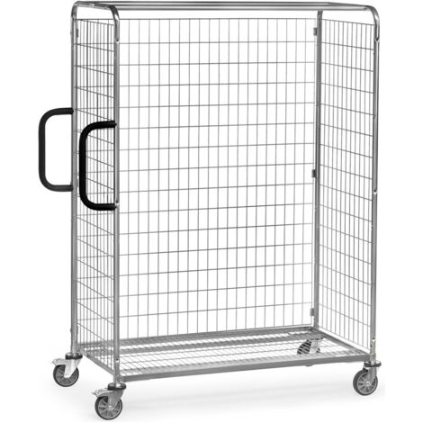 fetra Rückwand L x H 650 x 1225 mm, für Kommissionierwagen (1/2)