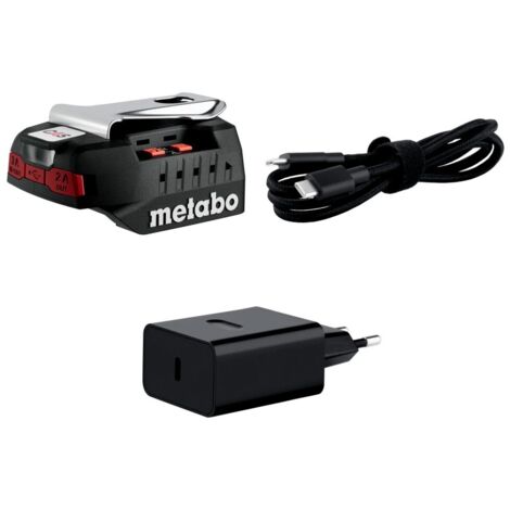 Metabo Ladegerät Power-Charger PC 18-65 für 18 V-Akkupacks 600409000