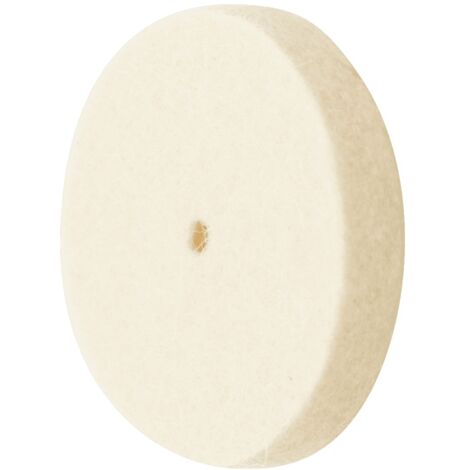 Produktbild von 2x Polierscheibe 200 Mm – 70 Lagen, Baumwolle, 16 Mm Bohrung, Für Tischschleifer, Spiegelpolitur
