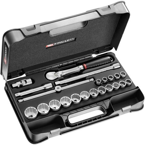 FACOM Steckschlüssel-Set 1/2 SL.161 22-tlg. (1/2)