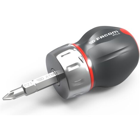 FACOM Bithalter PROTWIST kurz mit Knarrenfunktion (1/3)