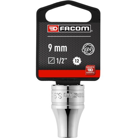 FACOM Steckschlüssel 1/2 12-Kant 9 mm, SB (1/3)
